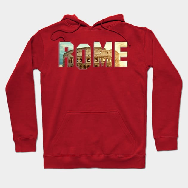 Rome Hoodie by afternoontees